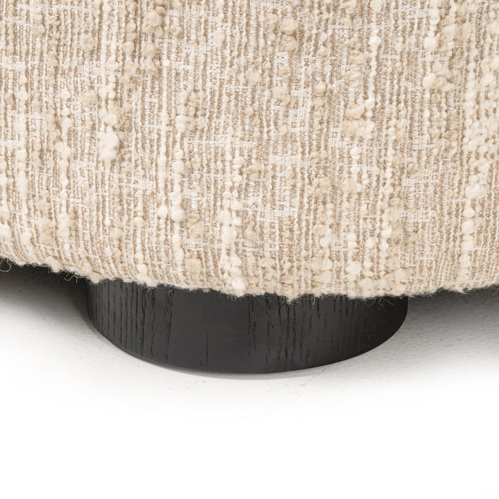 Richmond Bank Pandora Beige Angora Lounge Links