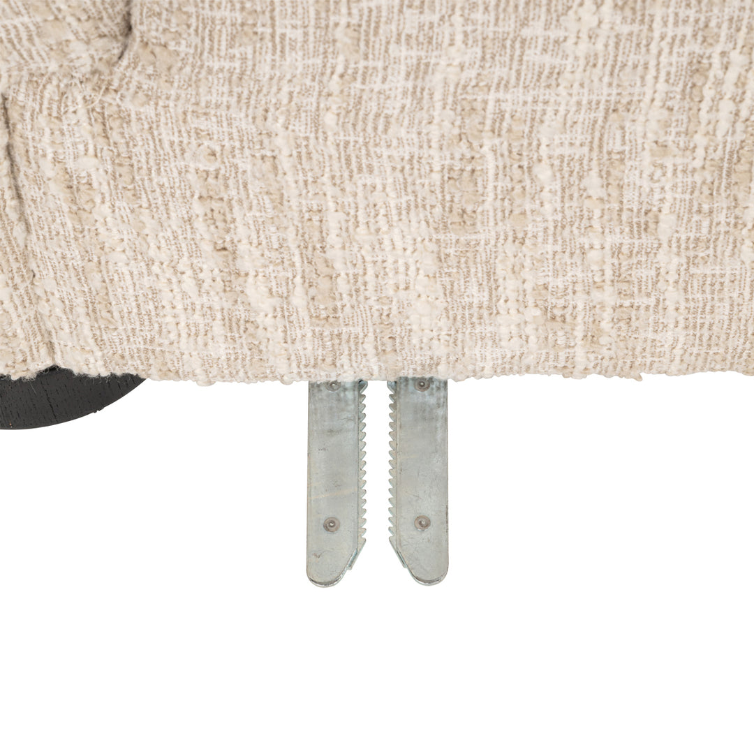 Richmond Loungebank Pandora Beige Angora Rechts