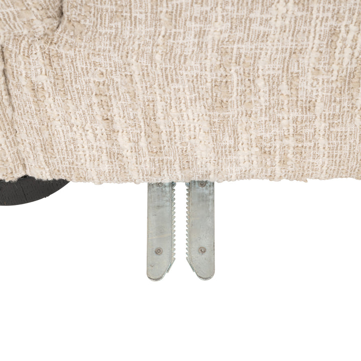 Richmond Loungebank Pandora Beige Angora Rechts