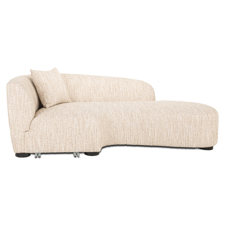 Richmond Loungebank Pandora Beige Angora Rechts
