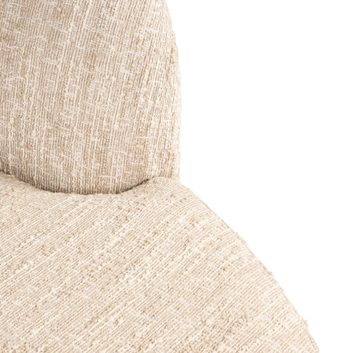 Richmond Loungebank Pandora Beige Angora Rechts