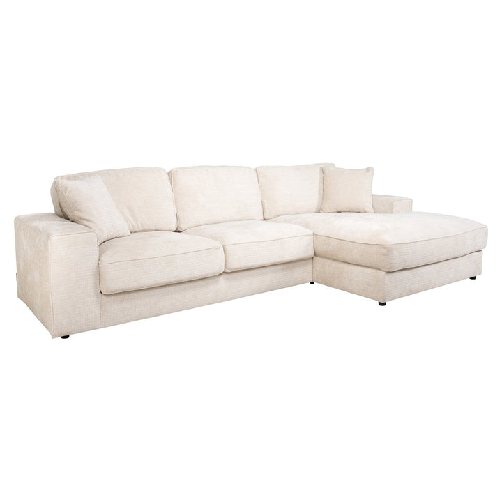 Sofa Santos niagara beige 2.5-seater + lounge right