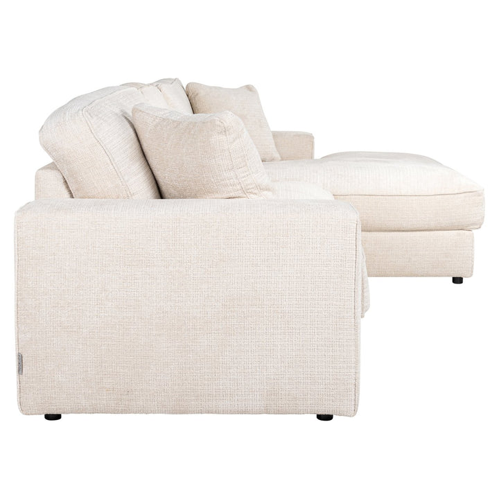 Sofa Santos niagara beige 2.5-seater + lounge right