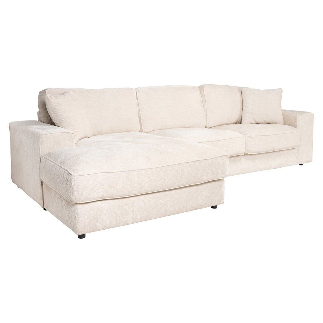 Sofa Santos niagara beige 2.5-seater + lounge left