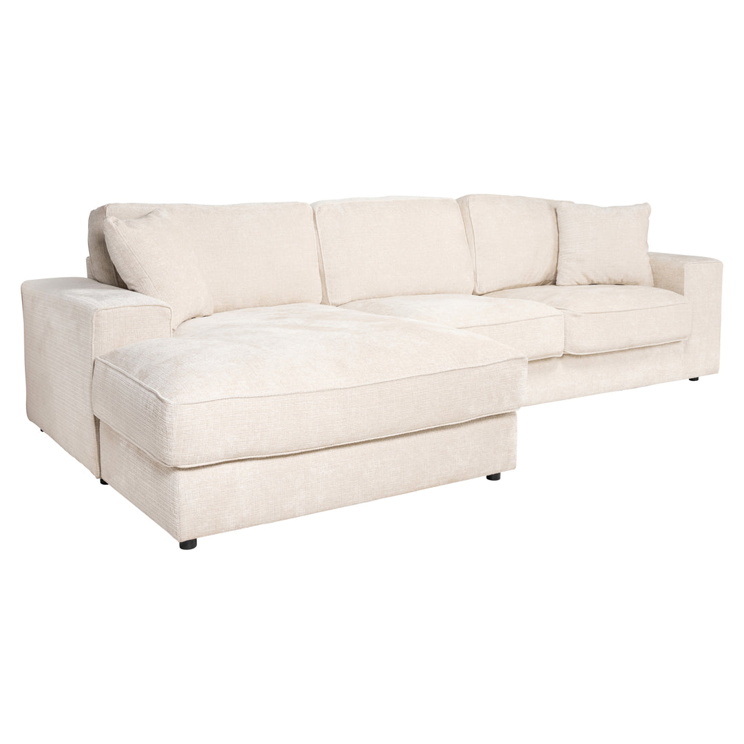 Sofa Santos niagara beige 2.5-seater + lounge left