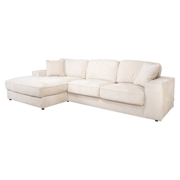 Sofa Santos niagara beige 2.5-seater + lounge left