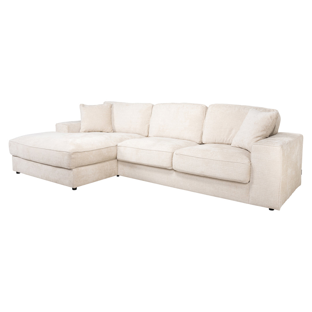 Sofa Santos niagara beige 2.5-seater + lounge left