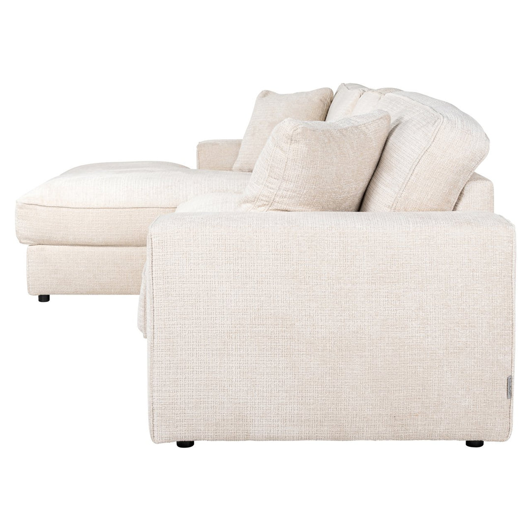 Sofa Santos niagara beige 2.5-seater + lounge left