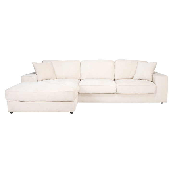 Sofa Santos niagara beige 2.5-seater + lounge left