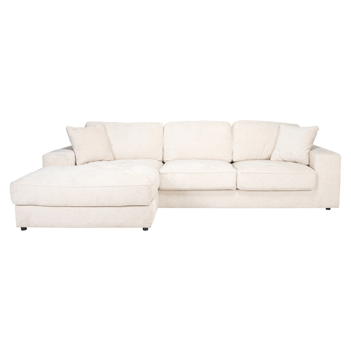 Sofa Santos niagara beige 2.5-seater + lounge left
