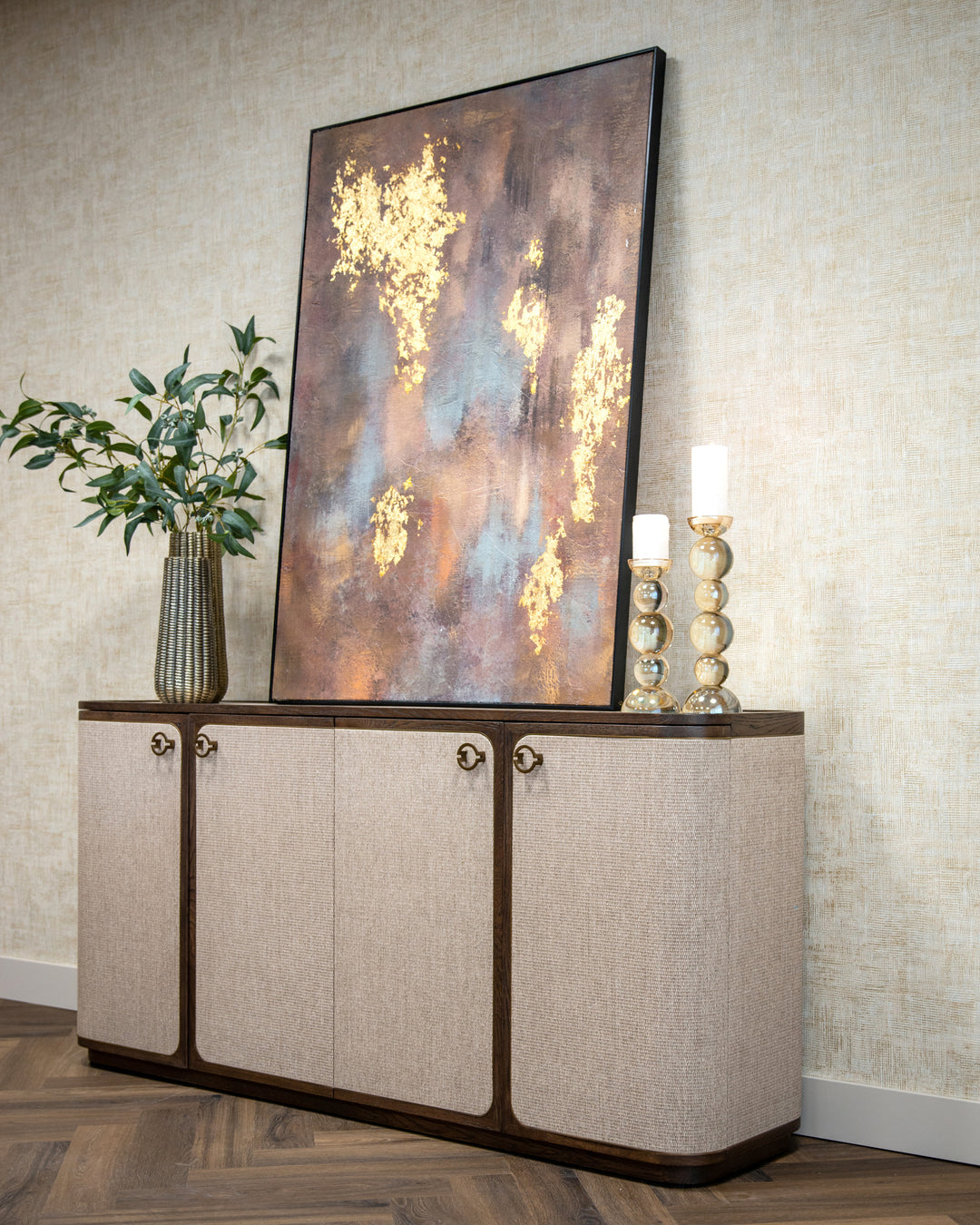 Willox brown 4-door sideboard