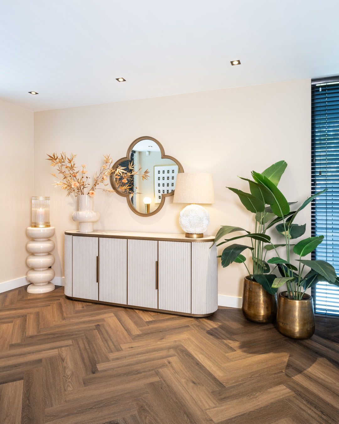 Tivoli weißes Sideboard