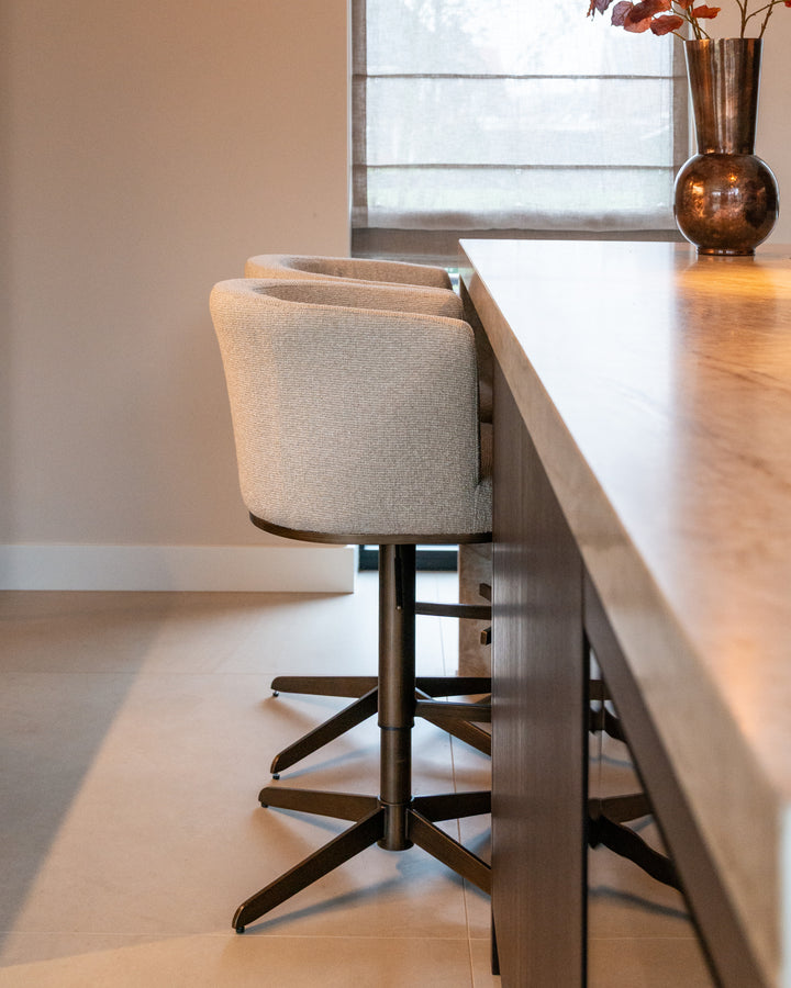 Barhocker Cheyenne Biscotti drehbar