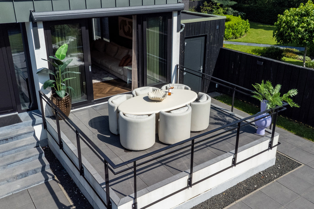 Gartentisch Urban Bloom Sandstein 220