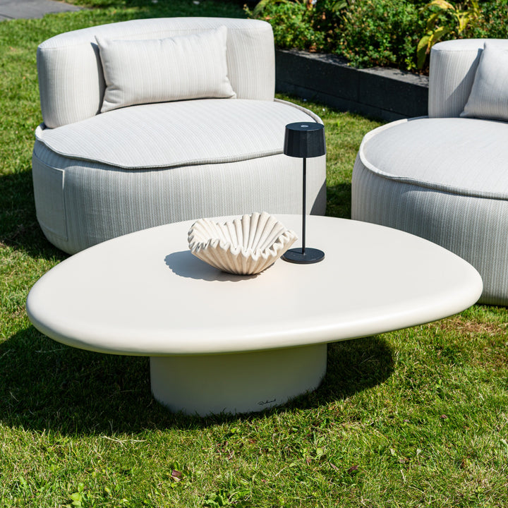 Outdoor lounge stoel Nammos beige swivel