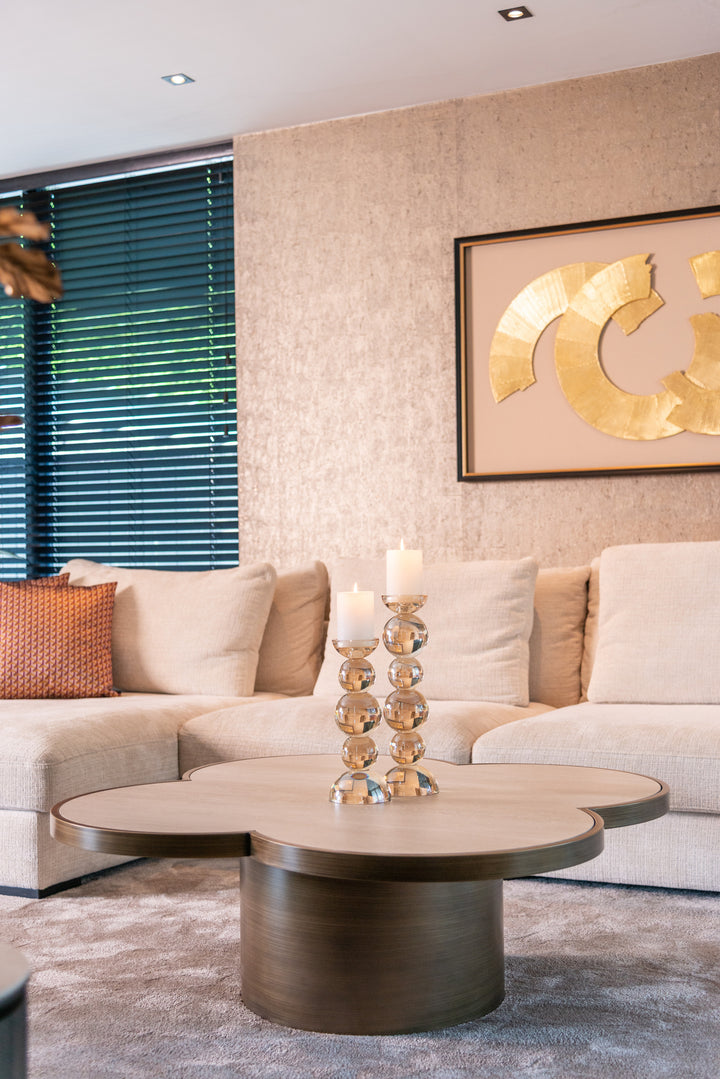 Clover beige coffee table