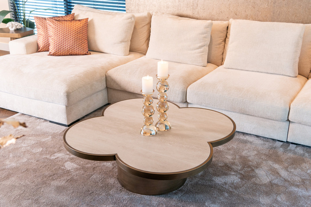 Clover beige coffee table