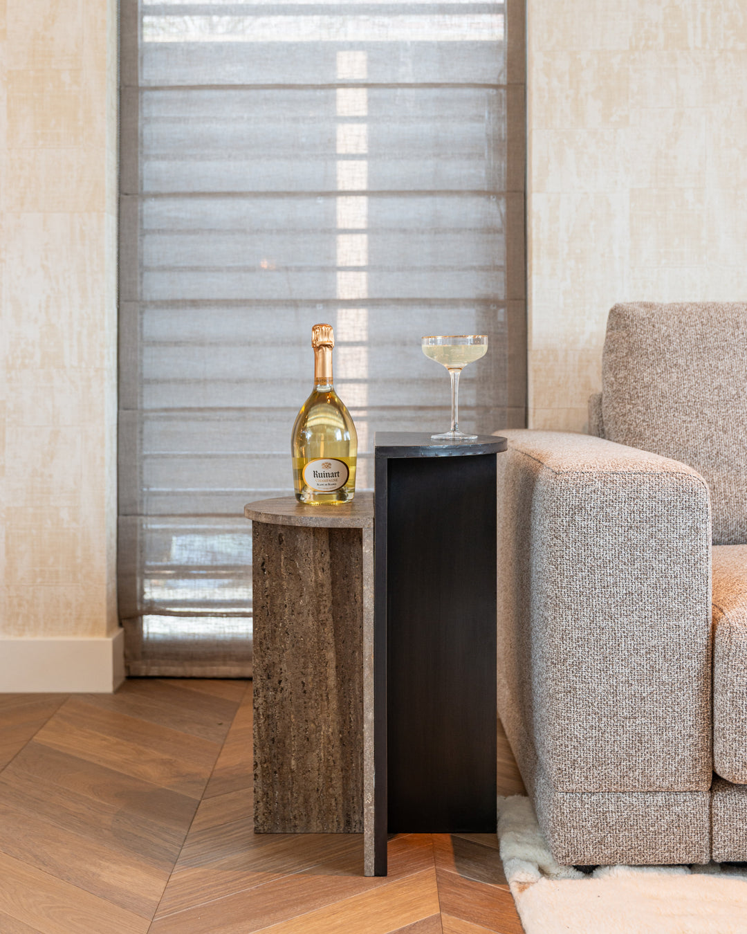 Bijzettafel Russo ash brown