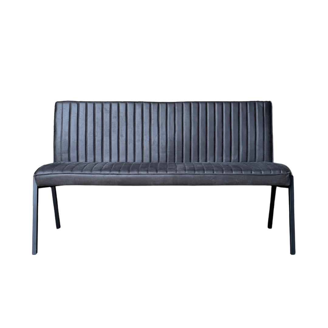 Tivoli Bull dining bench | 155 cm | Anthracite