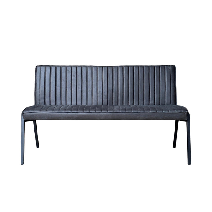 Tivoli Bull dining bench | 155 cm | Anthracite