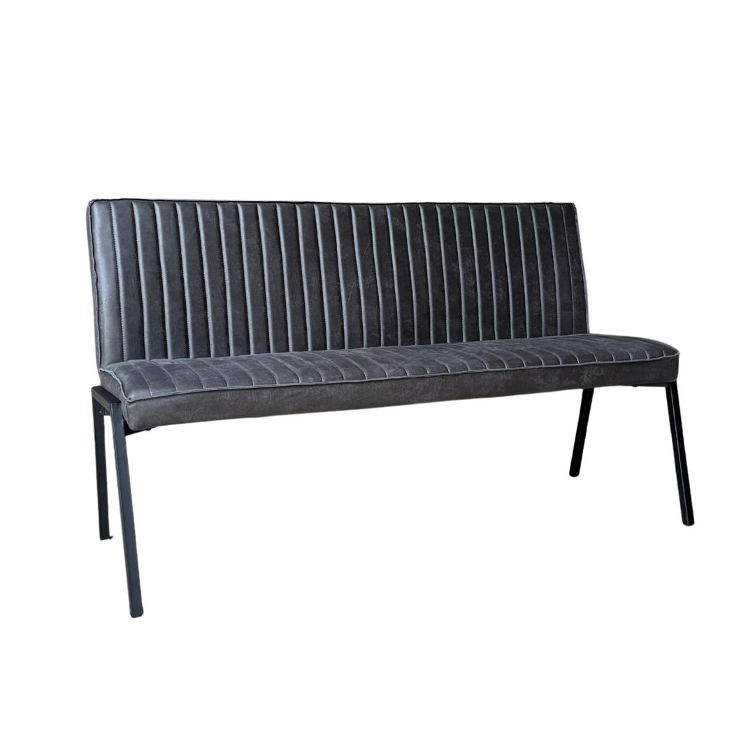 Tivoli Bull dining bench | 155 cm | Anthracite