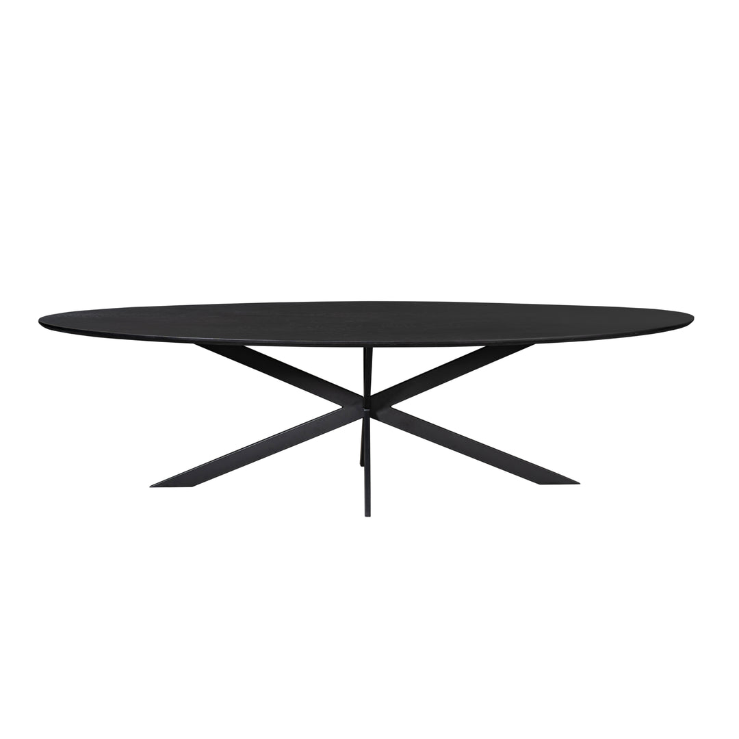 Ferris oak dining table | Oval 280 cm | Black