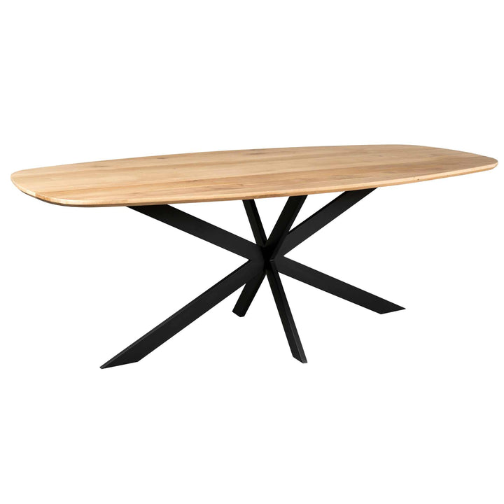 Eiken Eettafel Ferris | Deens ovaal 280 cm | Naturel