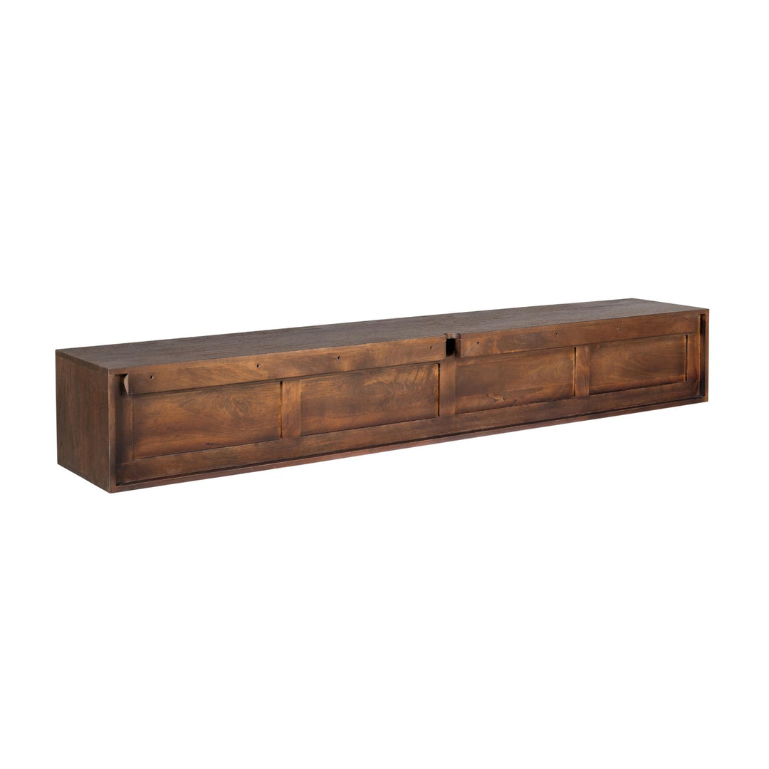 Floating TV cabinet Vision Brown | 200 cm