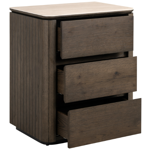 Nightstand Ritz brown