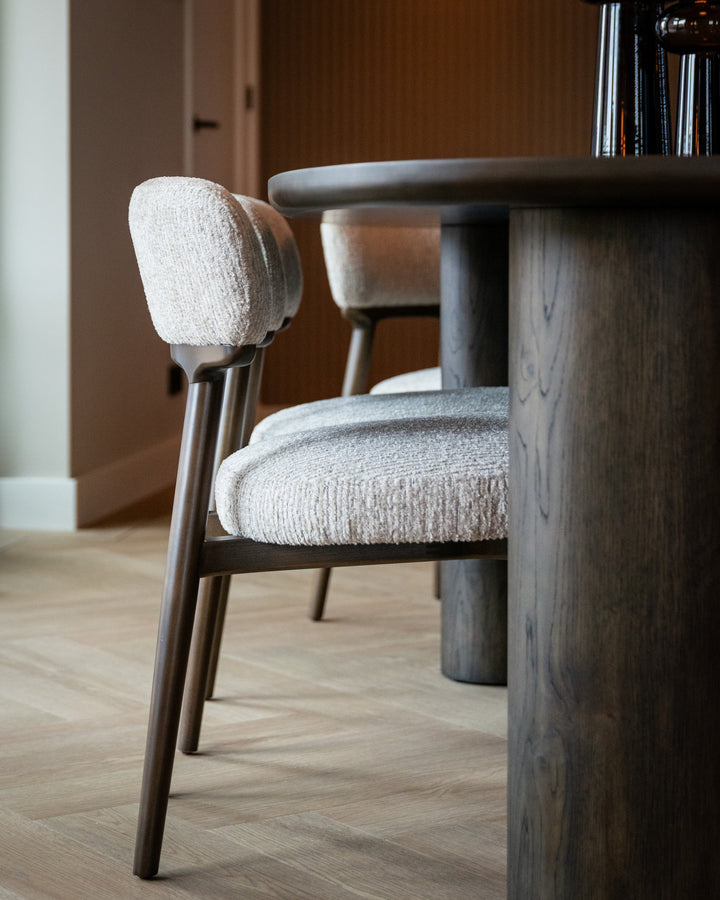 Eetkamerstoel Basker natural linear (Set of 2)