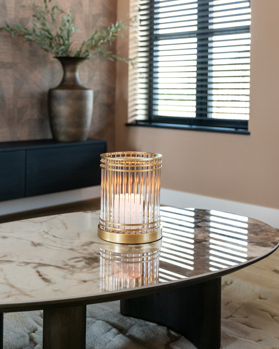Langford brown coffee table