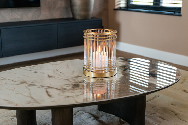 Langford brown coffee table