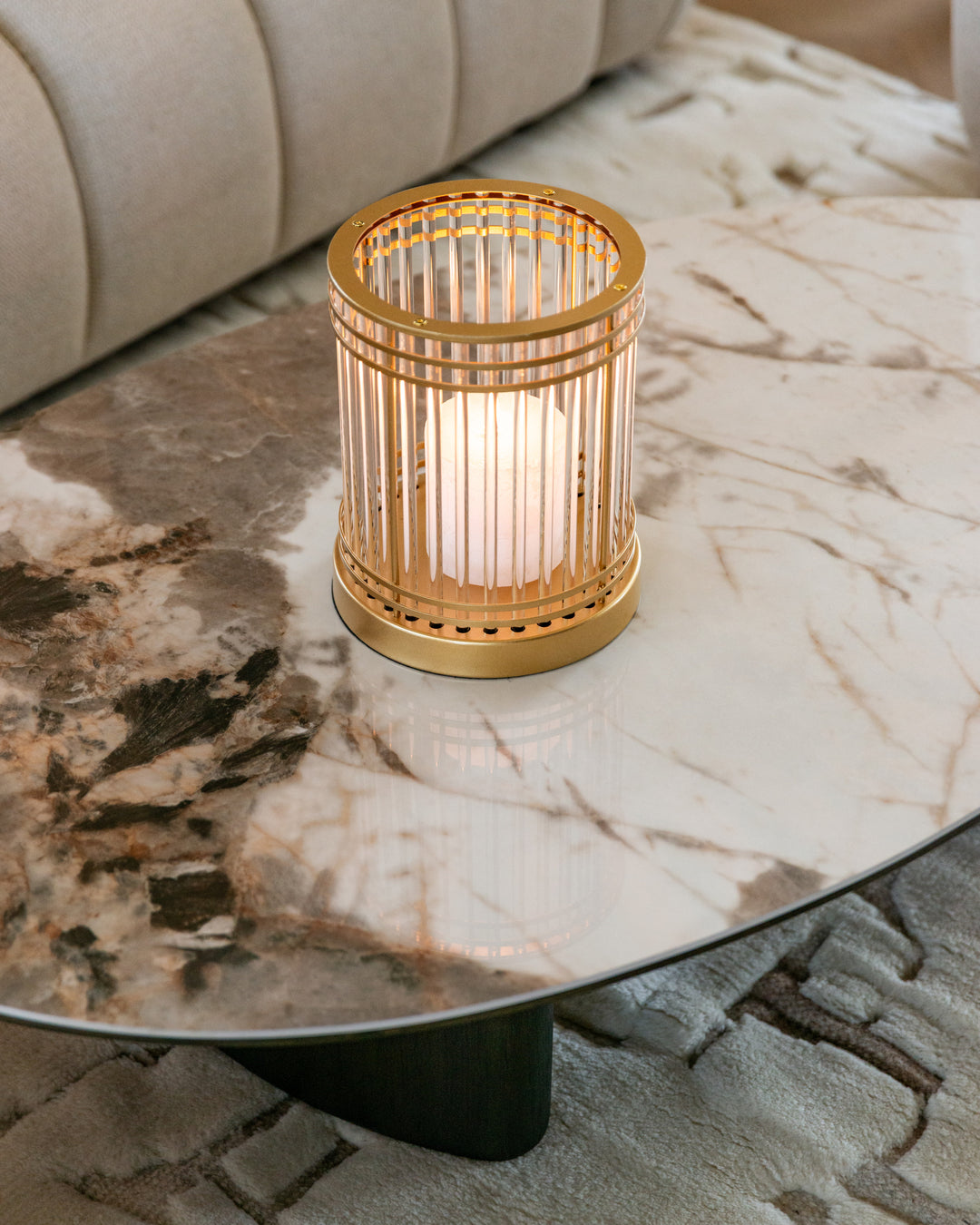 Langford brown coffee table