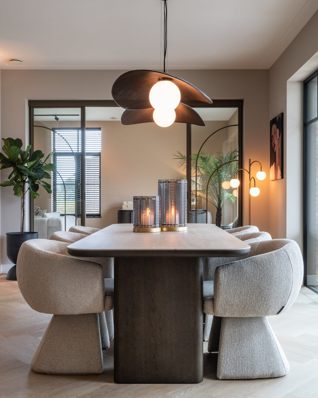 Dining table Nando brown 230