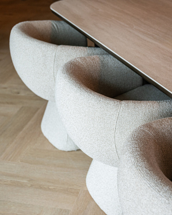 Eetkamerstoel Quiriro biscotti swivel