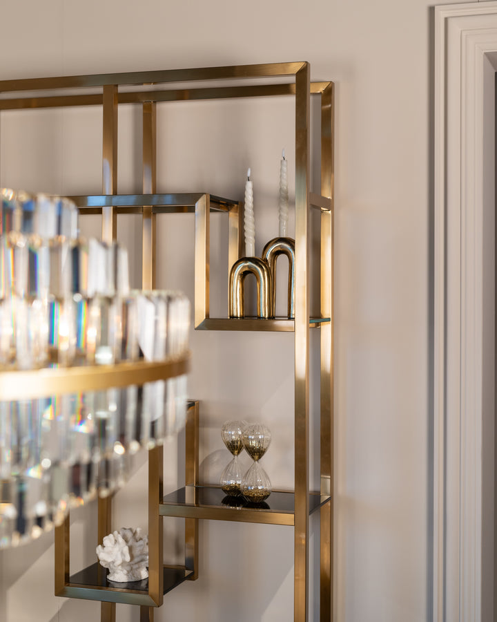 Wall cabinet Magnus brushed gold