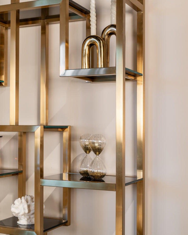 Wall cabinet Magnus brushed gold