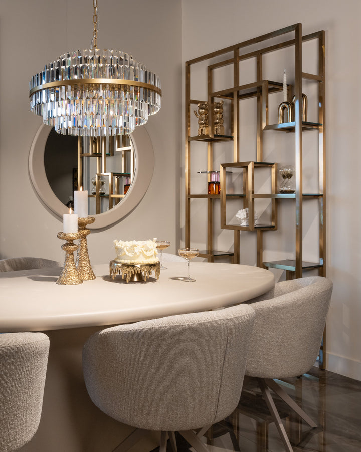 Eettafel Clayton beige 220