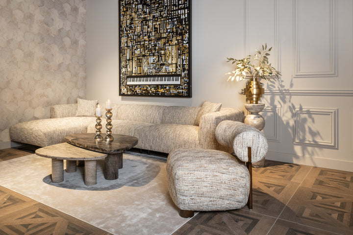 Lounge-Sessel Arabella greige coco