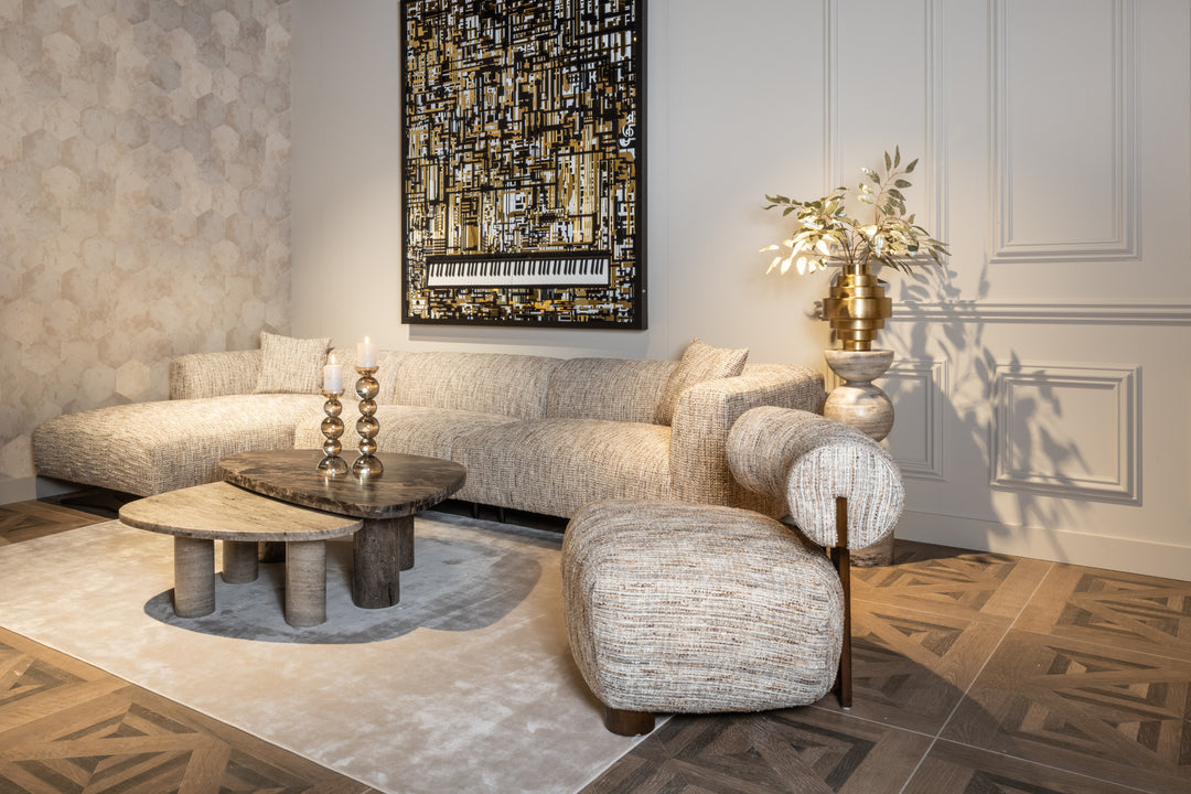 Lounge-Sessel Arabella greige coco