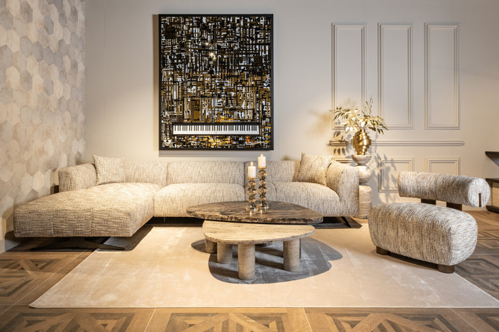 Lounge-Sessel Arabella greige coco