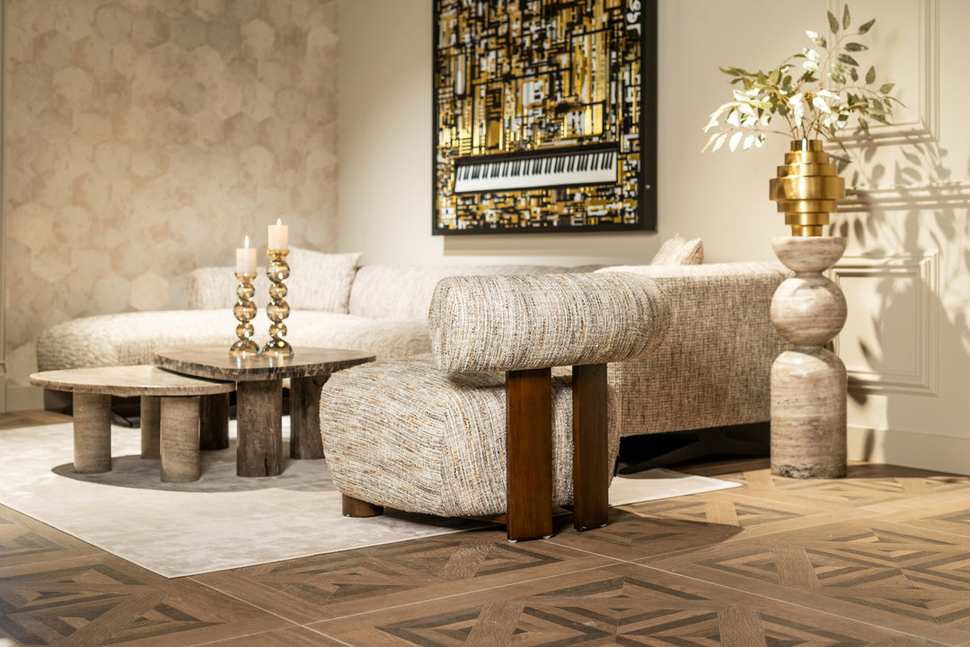 Lounge-Sessel Arabella greige coco
