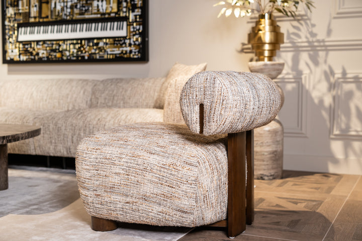 Lounge-Sessel Arabella greige coco