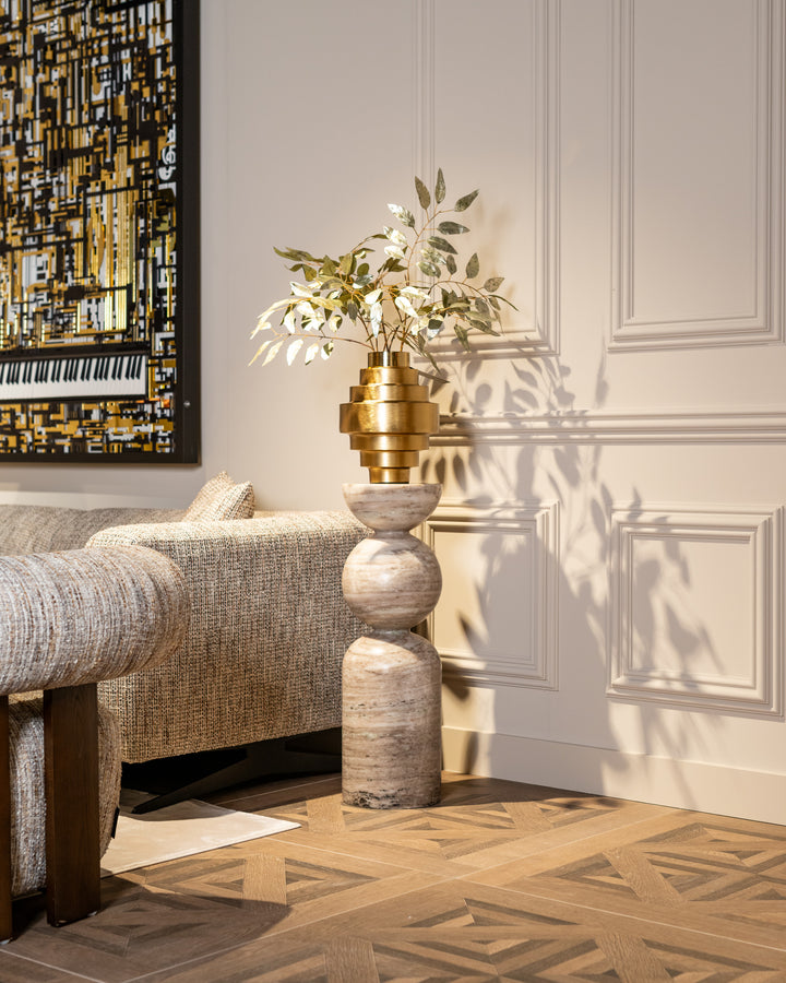 Lounge-Sessel Arabella greige coco