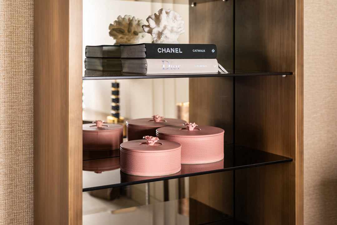 Wandkast Bowic brushed gold