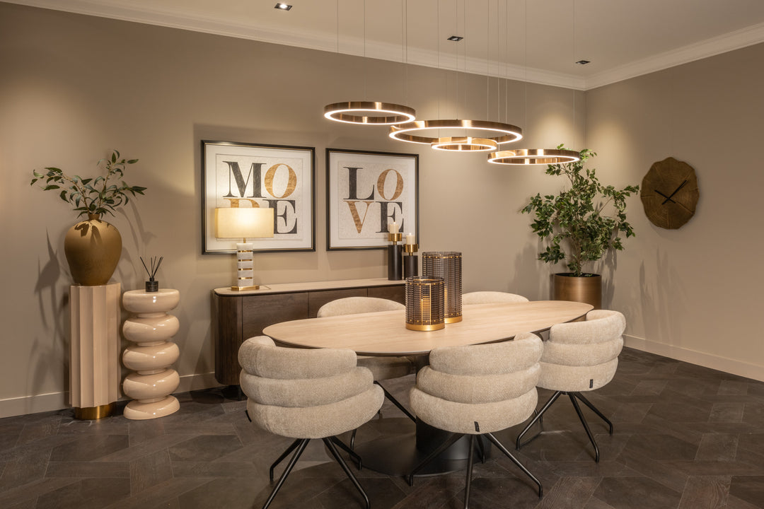 Ritz dining table beige