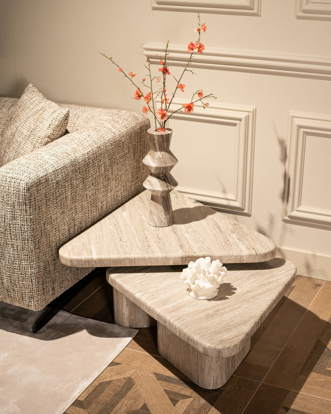 Dwayne Sand Couchtisch (2er-Set)
