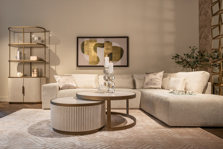 Tivoli Couchtisch, weiß (2er-Set)