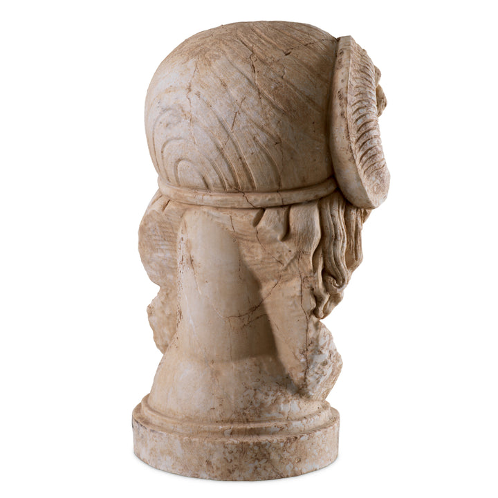 Eichholtz Buste Zeus Marble Antique Look