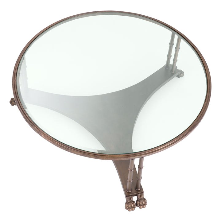 Eichholtz Salontafel Lioness Bronze Bevelled Glass